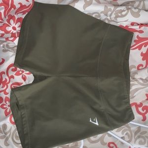 Gymshark khaki dreamy shorts
